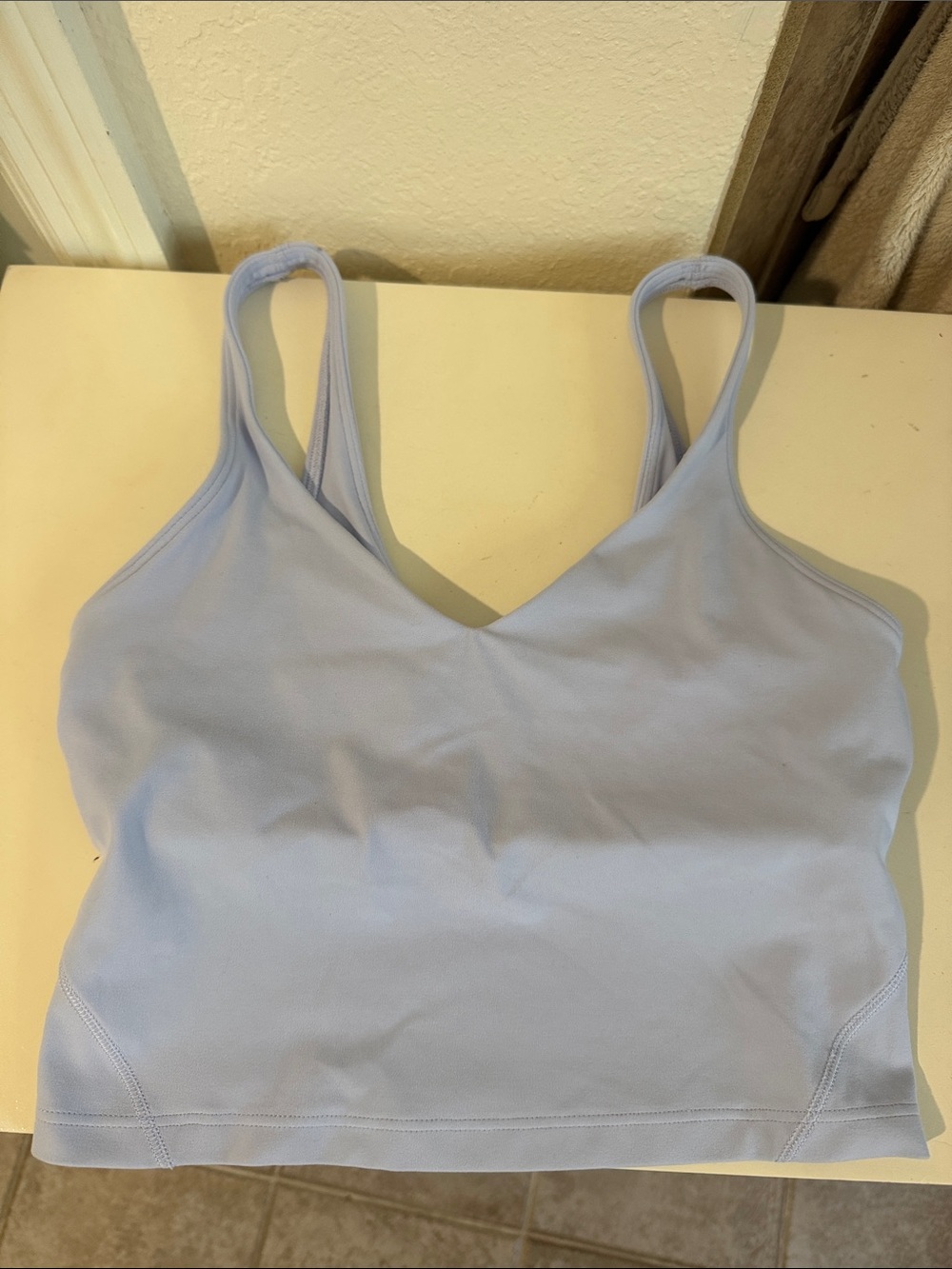 Lululemon Light Lavender Activewear Top - no padding